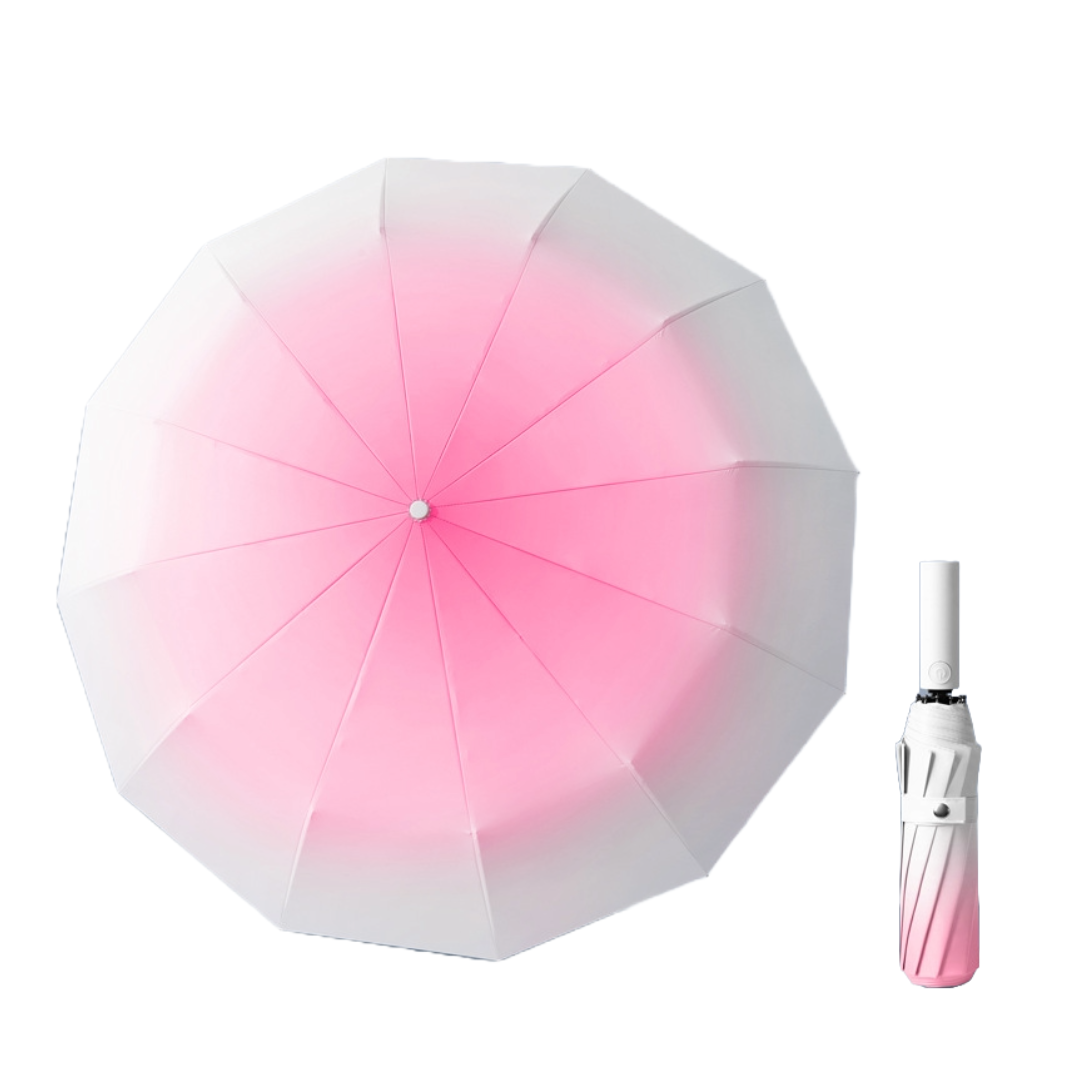 Cedar® Ombre Foldable Umbrella 24 Spokes
