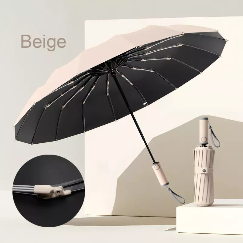 Cedar® Maxi Strength foldable Umbrella 112 spokes Storm Resistant