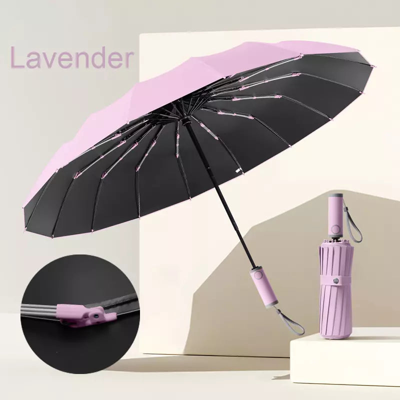 Cedar® Maxi Strength foldable Umbrella 112 spokes Storm Resistant