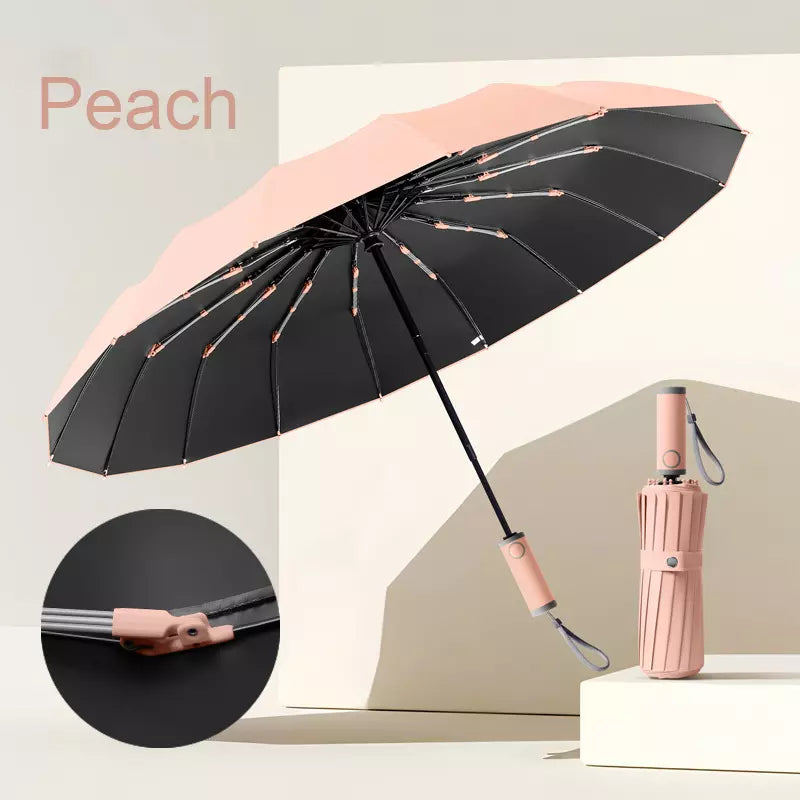 Cedar® Maxi Strength foldable Umbrella 112 spokes Storm Resistant