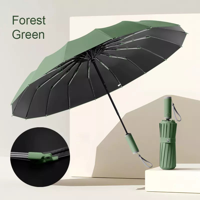 Cedar® Maxi Strength foldable Umbrella 112 spokes Storm Resistant