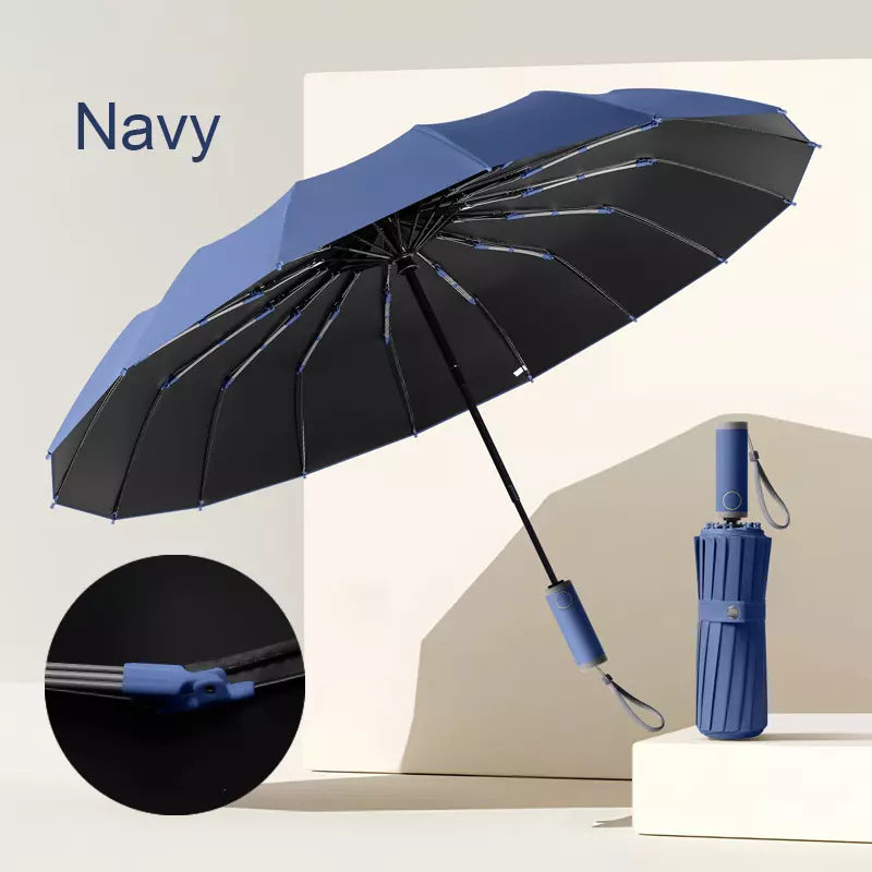 Cedar® Maxi Strength foldable Umbrella 112 spokes Storm Resistant